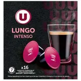 Café capsules Lungo Intenso compatible Dolce Gusto, U (x 16)