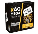 Café lungo classique n°6 capsules, Carte Noire (x 60, 336 g)
