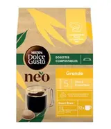 Café capsules Neo Grande N°5, Dolce Gusto (x 12)