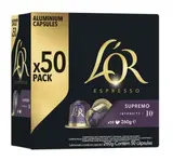 Café capsule Supremo, L'or Espresso (x 50)