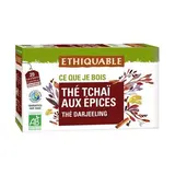 Thé noir Tchaï aux épices BIO, Ethiquable (36 g)