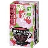 Infusion fraise et fleur de sureau BIO "Mes belles gambettes, Clipper (40 g)