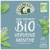 Infusion verveine menthe BIO, Elephant (x 20)