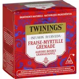 Infusion ayurveda myrtille fraise grenade, Twinings (x 20 sachets)