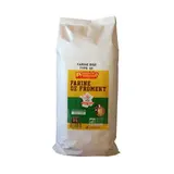 Farine de blé T65 BIO, Minoterie Prunault (1 kg)