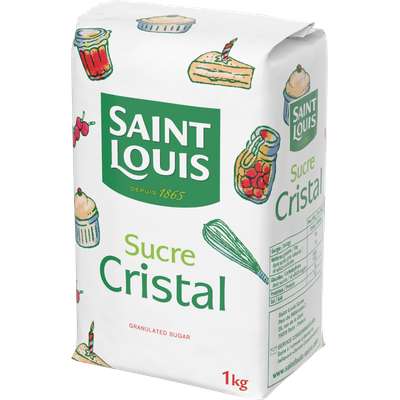 Sucre cristal, St Louis (1 kg)