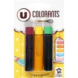 Colorants rouge, jaune et vert à usage ménager,  U (3 x 6 ml)