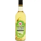 Vinaigre de vin blanc aromatisé à l'estragon 6°, U (75 cl)