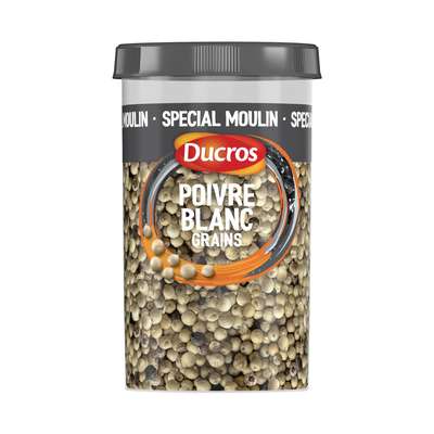 Poivre blanc en grains, Ducros (100 g)