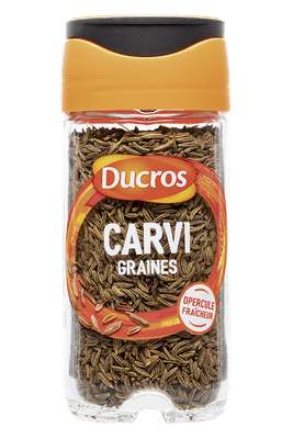Carvi en graines pour fromage, Ducros (38 g)