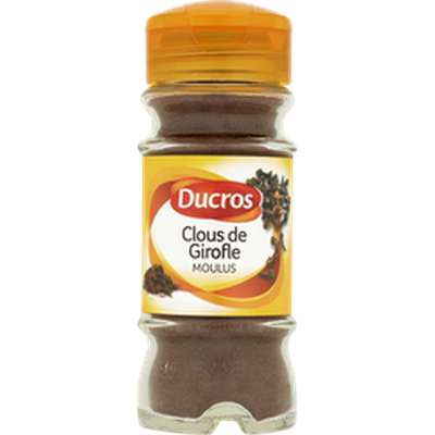 Clous de girofle moulus, Ducros (23 g)