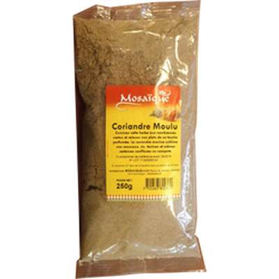 Coriandre moulue, Mosaïque (250 g)