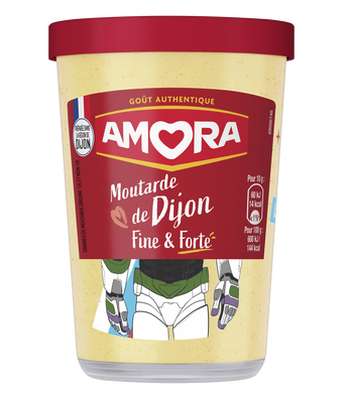 Moutarde forte, Amora (185 g)