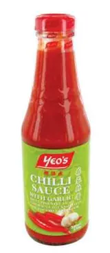 Sauce pimentée à l’ail, Yeo's (30 cl)