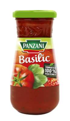 Sauce tomate basilic, Panzani (210 g)