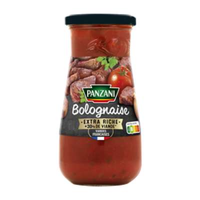 Sauce bolognaise extra riche en viande, Panzani (400 g)