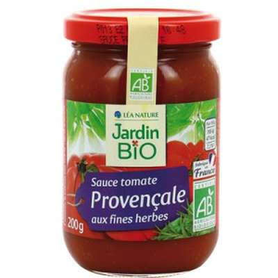 Sauce tomate Provençale aux fines herbes BIO, Jardin Bio (200 g)
