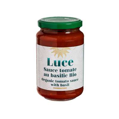 Sauce tomate au basilic BIO, Luce (340 g)