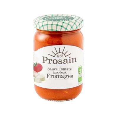 Sauce tomate aux deux fromages, parmesan et ricotta BIO, Prosain (200 g)