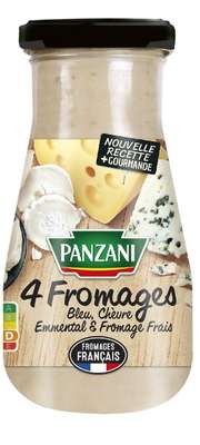 Sauce 4 fromages, Panzani (370 g)