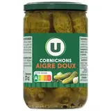 Cornichons aigres-doux, U   (360 g)
