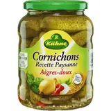Cornichons aigres doux recette paysanne, Kuhne (360 g)