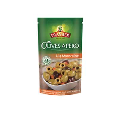 Olives à la marocaine, Tramier (150 g)