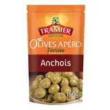 Olives vertes farcies anchois, Tramier (150 g)