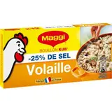 Bouillon de volaille réduit en sel Kub, Maggi (x 12, 120 g)