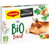 Bouillon Kub de boeuf BIO, Maggi (x 8, 80 g)