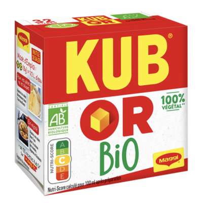 Bouillon Kub Or BIO, Maggi  (128 g)