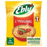 Blé nature cuisson rapide, Ebly (4 x 125 g)