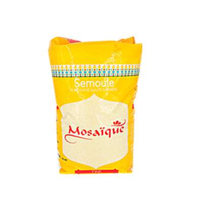 Semoule de blé dur fine, Mosaïque (1 kg)
