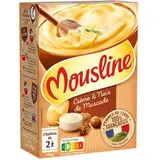 Purée à l'ancienne crème et pointe de noix de muscade Mousline, Maggi (x 3 sachets, 195 g)