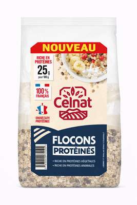 Flocons protéinés BIO, Celnat (400 g)