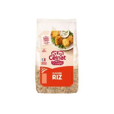 Flocons de riz BIO, Celnat (500 g)