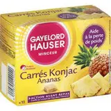 Carrés coupe faim konjac ananas, Gayelord Hauser (x 10, 100 g)