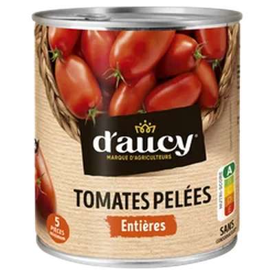 Tomates pelées, D'aucy (476 g)