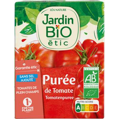 Purée de tomate à 7% BIO, Jardin BIO (200 g)