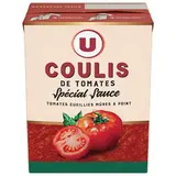 Pulpe de tomates spécial sauce coulis, U (390 g)