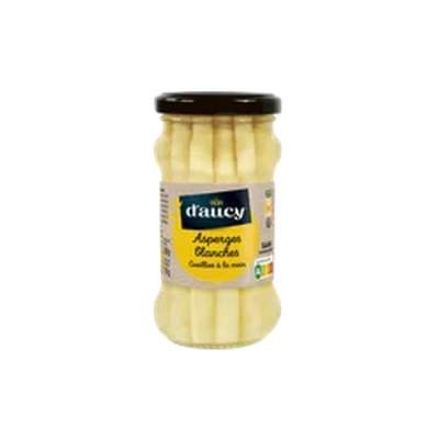 Asperges blanches miniatures, D'aucy (110 g)