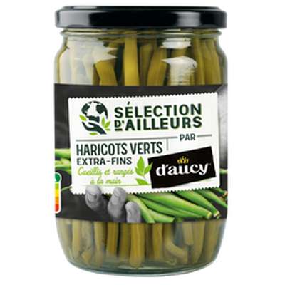 Haricots verts extra-fins, d'Aucy (280 g)