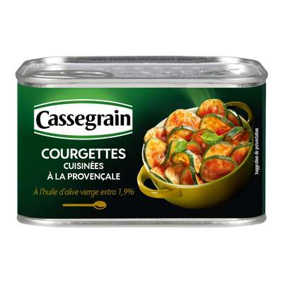 Courgettes à la provençale, Cassegrain (375 g)