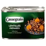 Lentilles cuisinées, Cassegrain (460 g)