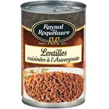 Lentilles cuisinées à l'auvergnate, Raynal et Roquelaure (410 g)