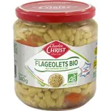 Flageolets cuisinés BIO, Charles Christ (340 g)