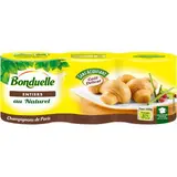 Champignons de Paris entiers 1er choix, Bonduelle (x 3, 345 g)