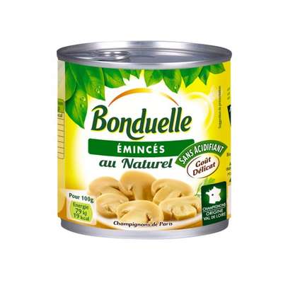 Champignons émincés, Bonduelle (230 g)