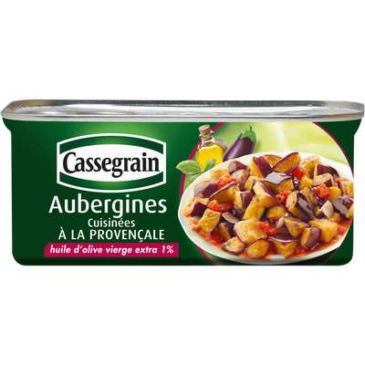 Aubergines à la provençale, Cassegrain (185 g)