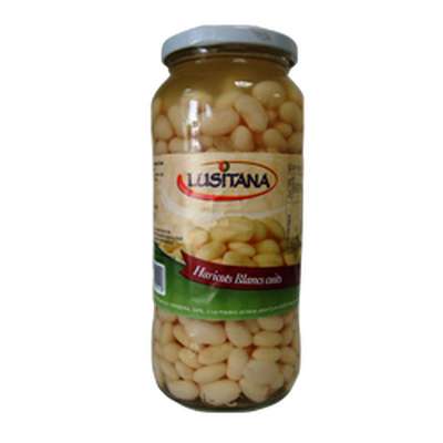 Haricots blancs cuits, Lusitana (400 g)